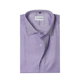 Purple Herringbone Formal Shirt - YNG Empire