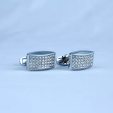 YNG Silver Stainless Steel Cufflink For Men - YNG Empire