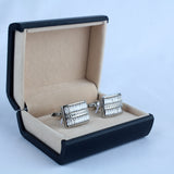 YNG Silver Stainless Steel Cufflink For Men - YNG Empire