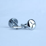 YNG Silver Stainless Steel Cufflink For Men - YNG Empire