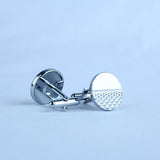 YNG Silver Stainless Steel Cufflink For Men - YNG Empire