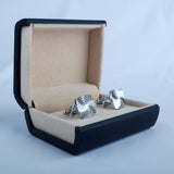 YNG Silver Stainless Steel Cufflink For Men - YNG Empire