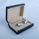 YNG Silver Stainless Steel Cufflink For Men - YNG Empire