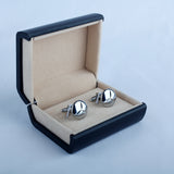 YNG Silver Stainless Steel Cufflink For Men - YNG Empire