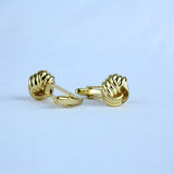 YNG Golden Stainless Steel Cufflink For Men - YNG Empire