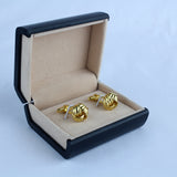 YNG Golden Stainless Steel Cufflink For Men - YNG Empire