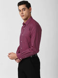 Maroon Formal Shirt For Men - YNG Empire