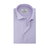 Mother Of Pearl In Lilac  Twill Premium Fabric Formal Shirt