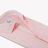 Signature Pink With White Sports Detail Premium Fabric Formal Shirt