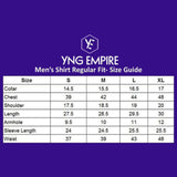 Men Navy Blue Opaque Casual Shirt - YNG Empire